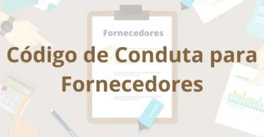 código de conduta fornecedor