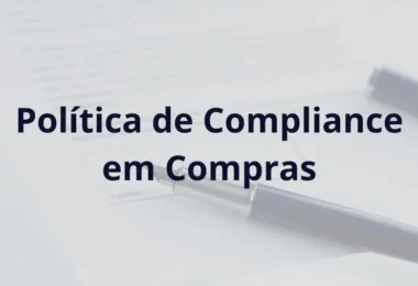política de compliance em compras