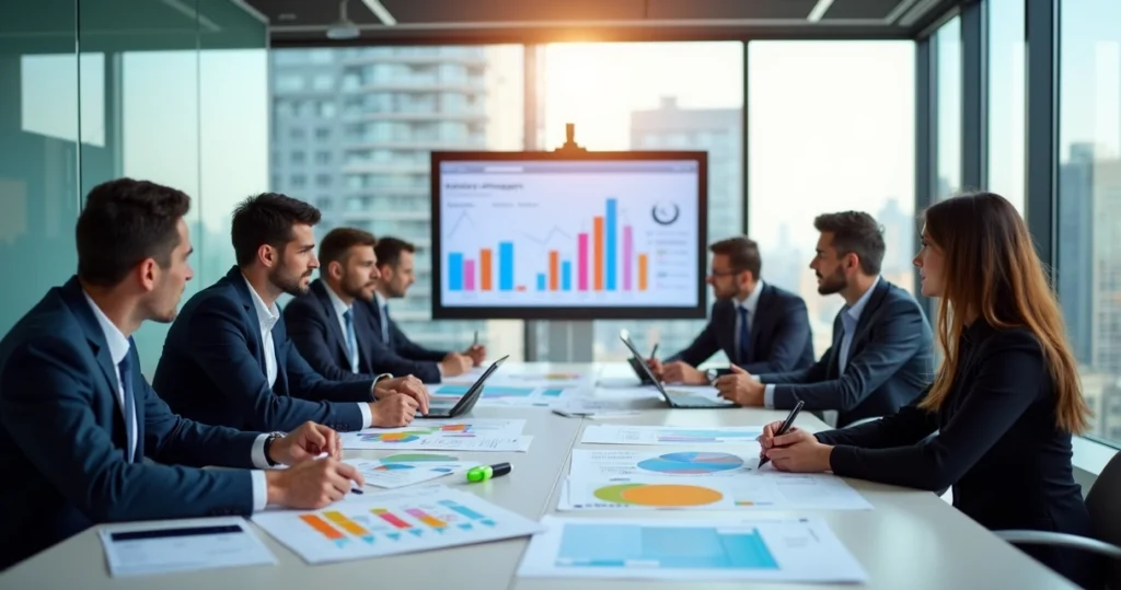 Reunião do financeiro para dicussão da olítica de preços